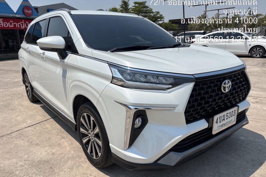 รถเช่า Toyota Veloz อุดรธานี เหมาะกับทริปหนองคาย 1 วัน