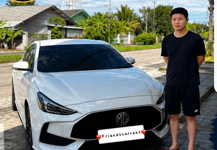 Clean rental car for foreign travelers in Udon Thani